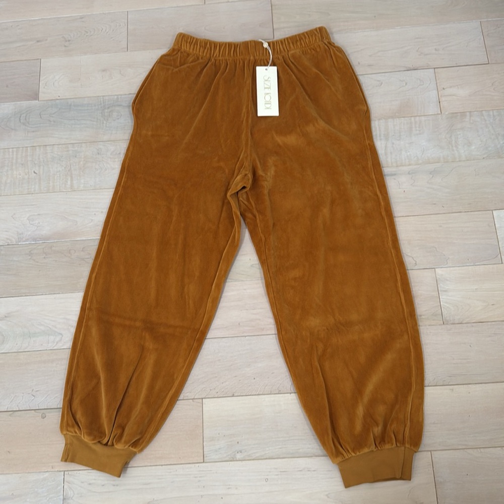 Suzie Kondi high waist pocket track pants s buckthorn